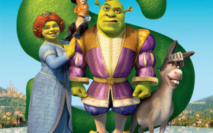 Poster for the movie "Shrek Trzeci"