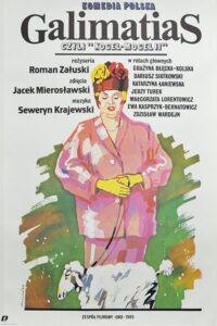 Poster for the movie "Galimatias, czyli Kogel-mogel II"
