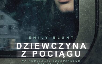 Poster for the movie "Dziewczyna z pociągu"