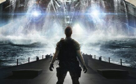 Poster for the movie "Battleship: Bitwa o Ziemię"