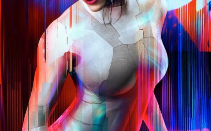 Poster for the movie "Ghost in the Shell"