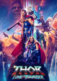 Poster for the movie "Thor: Miłość i grom"